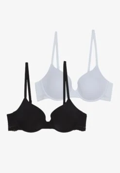 Anna Field 2 Pack - Reggiseno - Black/White -DeFacto Negozio c5ba9dd8bfbe40ed82469792048e63b6
