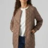 Vero Moda Hayle NoosCappotto InvernaleBrown Lentil Donna Cappotti VE121U0BB-O15