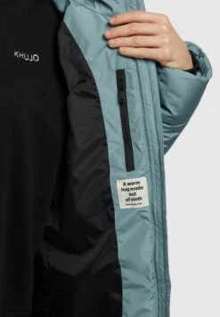 Khujo Jilias4Cappotto InvernaleBlaugrau Hell Donna Cappotti KH121U1D4-K11 -DeFacto Negozio c94d353d4cdc42fa92e92fbfa4f0803e