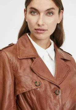 GIPSY Lailah LasvTrenchCognac Donna Cappotti GI221U09H-O11 -DeFacto Negozio cb34f0a02fde42d2a21de1dcd6abf280