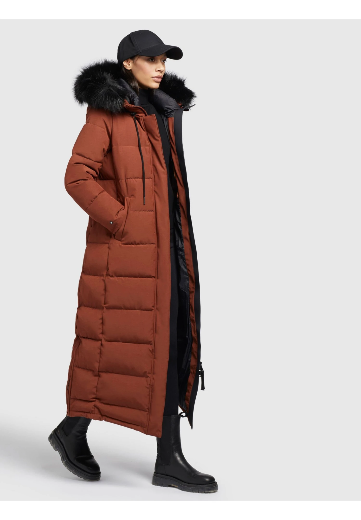 Khujo Marana Cappotto InvernaleRotbraun Donna Cappotti KH121U1AV-O11 6 Khujo Marana Cappotto InvernaleRotbraun Donna Cappotti KH121U1AV-O11 - immagine 4