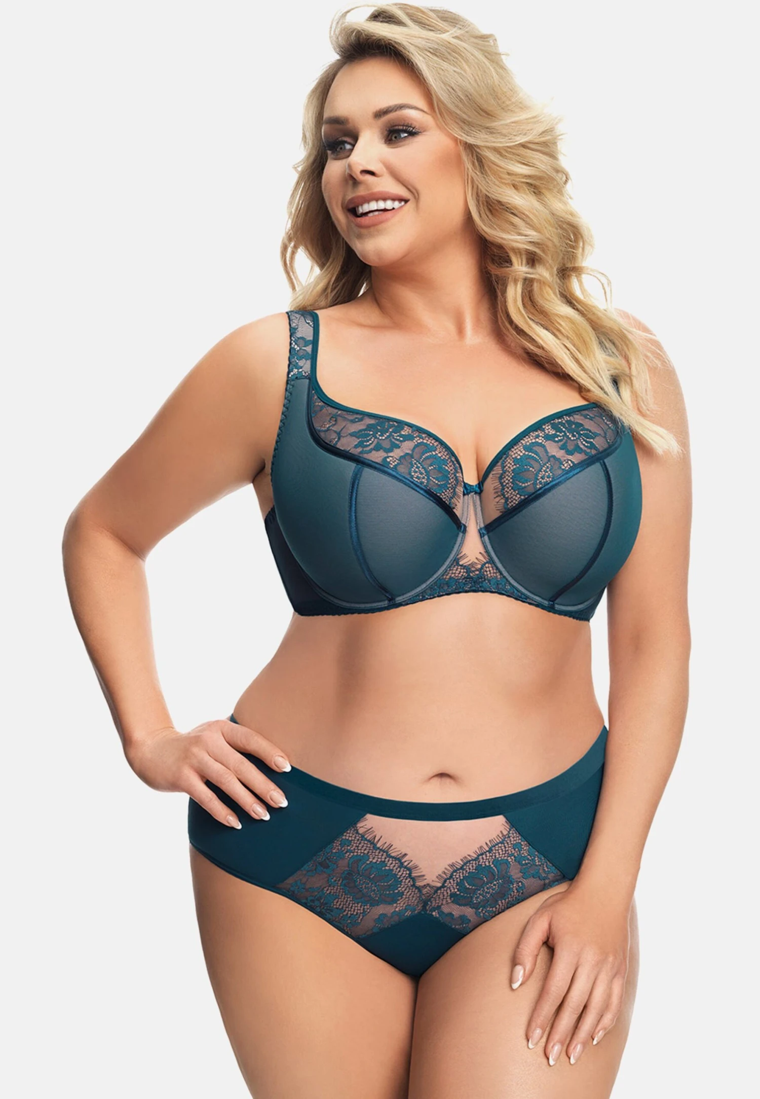 Alicante - Reggiseno Con Ferretto - Zielony 4 Alicante - Reggiseno Con Ferretto - Zielony - immagine 2