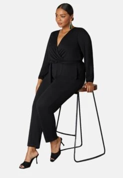 BeltedTuta JumpsuitBlack Donna Tute Jumpsuit L0J21T008-Q11 8 BeltedTuta JumpsuitBlack Donna Tute Jumpsuit L0J21T008-Q11 -DeFacto Negozio d731e186767e4f5ca2c8f808d29b280b