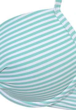 S.Oliver BügelBikiniMint/Weiß Donna Moda Mare SO281L01U-M11 -DeFacto Negozio d7730c6b9b7f4b369ae81129784f6387