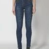 Koroshi Jeans Slim FitAzul Osc Dark Blue Donna Jeans KOL21N05A-K11 -DeFacto Negozio d82729ae418d49178fffe4728100df3d