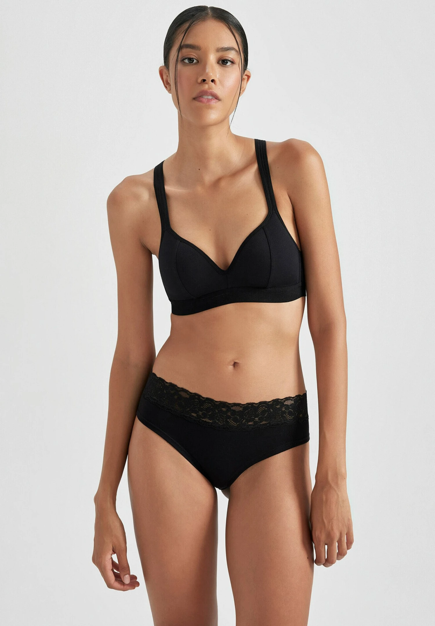 DeFacto ReggisenoBlack Donna Intimo DEZ81A063-Q11 3 DeFacto ReggisenoBlack Donna Intimo DEZ81A063-Q11