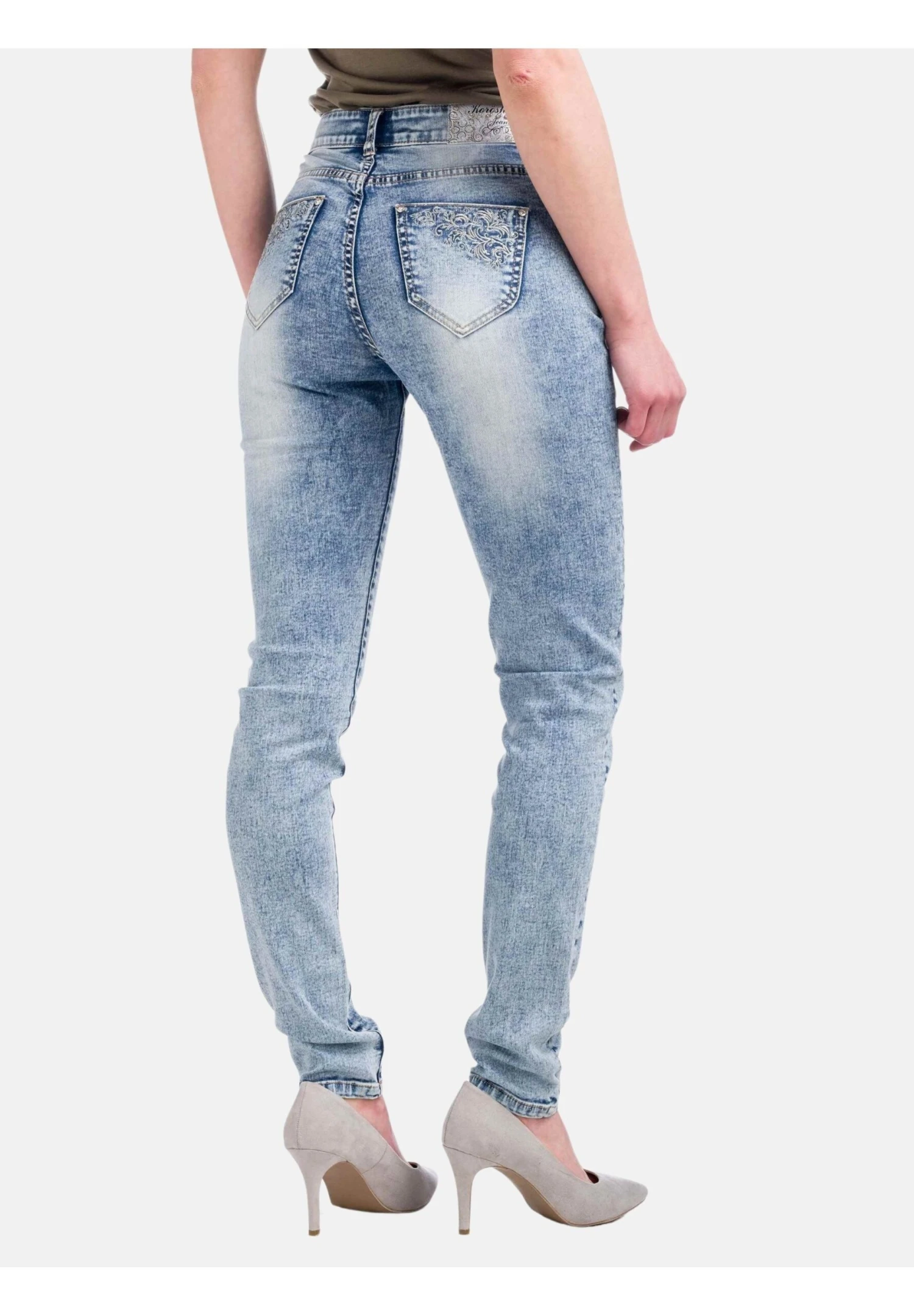 Koroshi Denim Fantasia - Jeans Skinny Fit - Azul Medio 5 Koroshi Denim Fantasia - Jeans Skinny Fit - Azul Medio - immagine 3