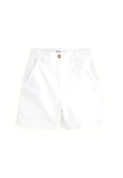 Next Chino Boy Shorts - Shorts - White -DeFacto Negozio df40f21712b14fa993b7611ad8e23cf1