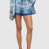 AllSaints Aleida Rafaela ShortsLight Blue Donna Shorts A0Q21S01T-K11 -DeFacto Negozio e09eed9ded2d4c159a1f385425bd9922