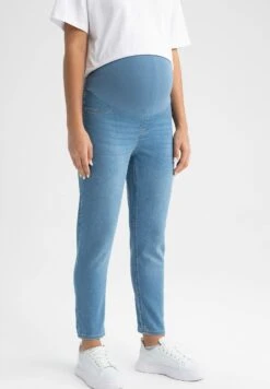 DeFacto Boyfriend - Jeans Slim Fit - Indigo