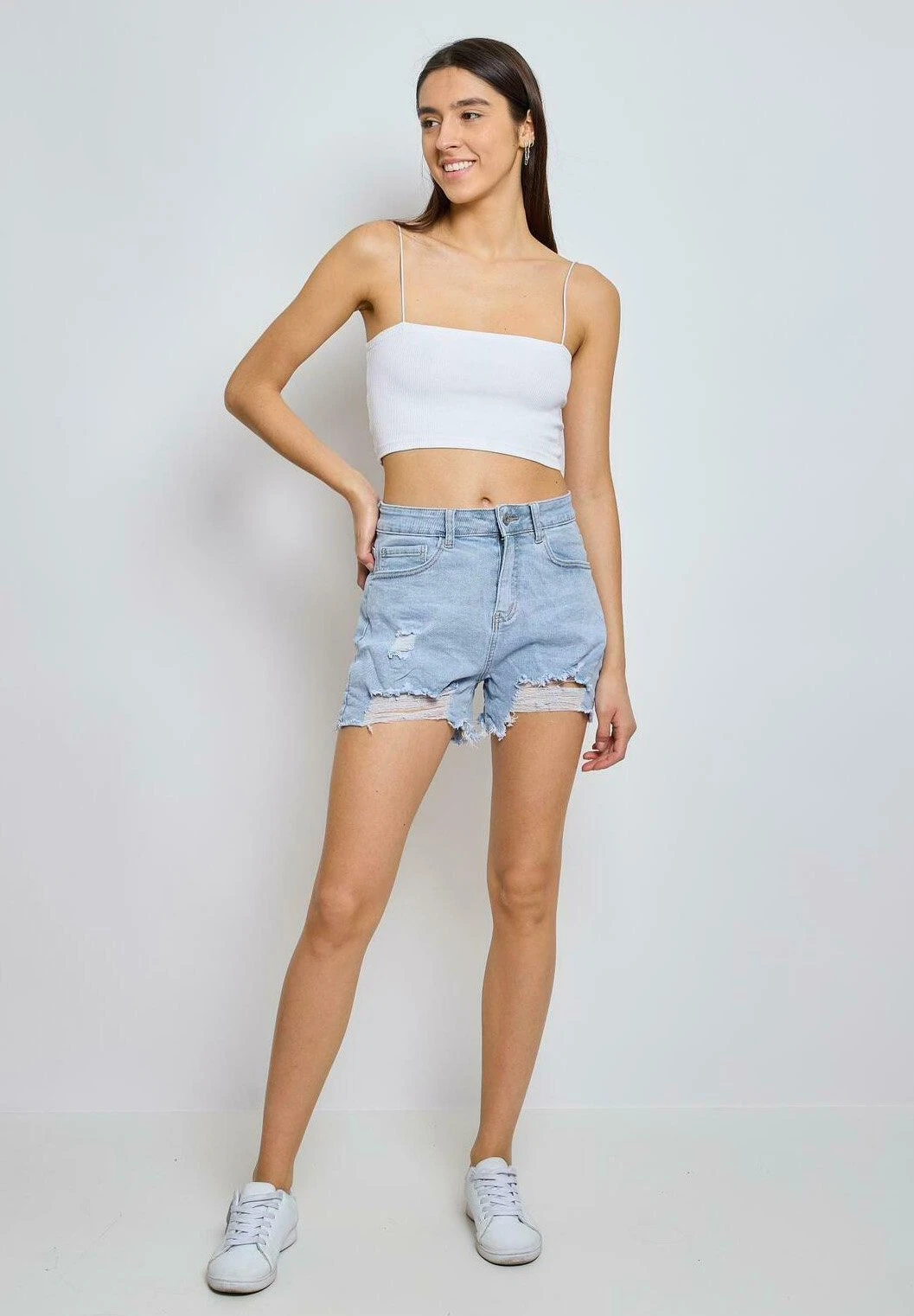 Slim Fit - Shorts Di Jeans - Blau 3 Slim Fit - Shorts Di Jeans - Blau