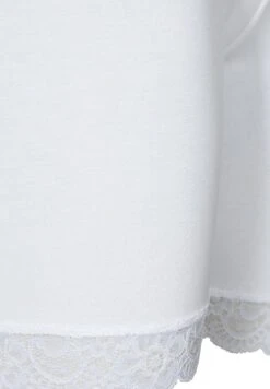 Zizzi Shorts - Bright White -DeFacto Negozio e4b3568cf2404426926c4a83fd801ad9