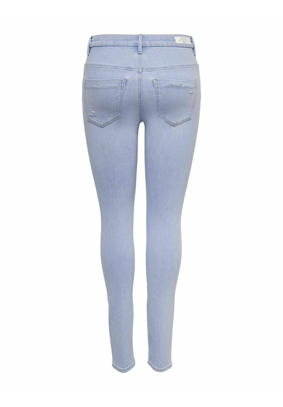 ONLY High Waist ForeverJeans Skinny FitLight Blue Denim Donna Jeans ON321N24T-K11 4 ONLY High Waist ForeverJeans Skinny FitLight Blue Denim Donna Jeans ON321N24T-K11 - immagine 2