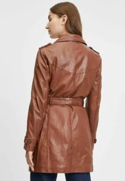 GIPSY Lailah LasvTrenchCognac Donna Cappotti GI221U09H-O11 -DeFacto Negozio e604199714d74628818feee7b5bba392
