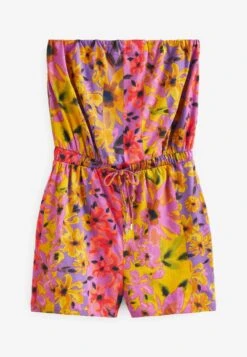 Next Bandeau Boobtube Playsuit 2 PackTuta JumpsuitBlack Floral Donna Tute Jumpsuit NX321T0NJ-Q11 -DeFacto Negozio e7552477c2954647b879e956ddcf79ac