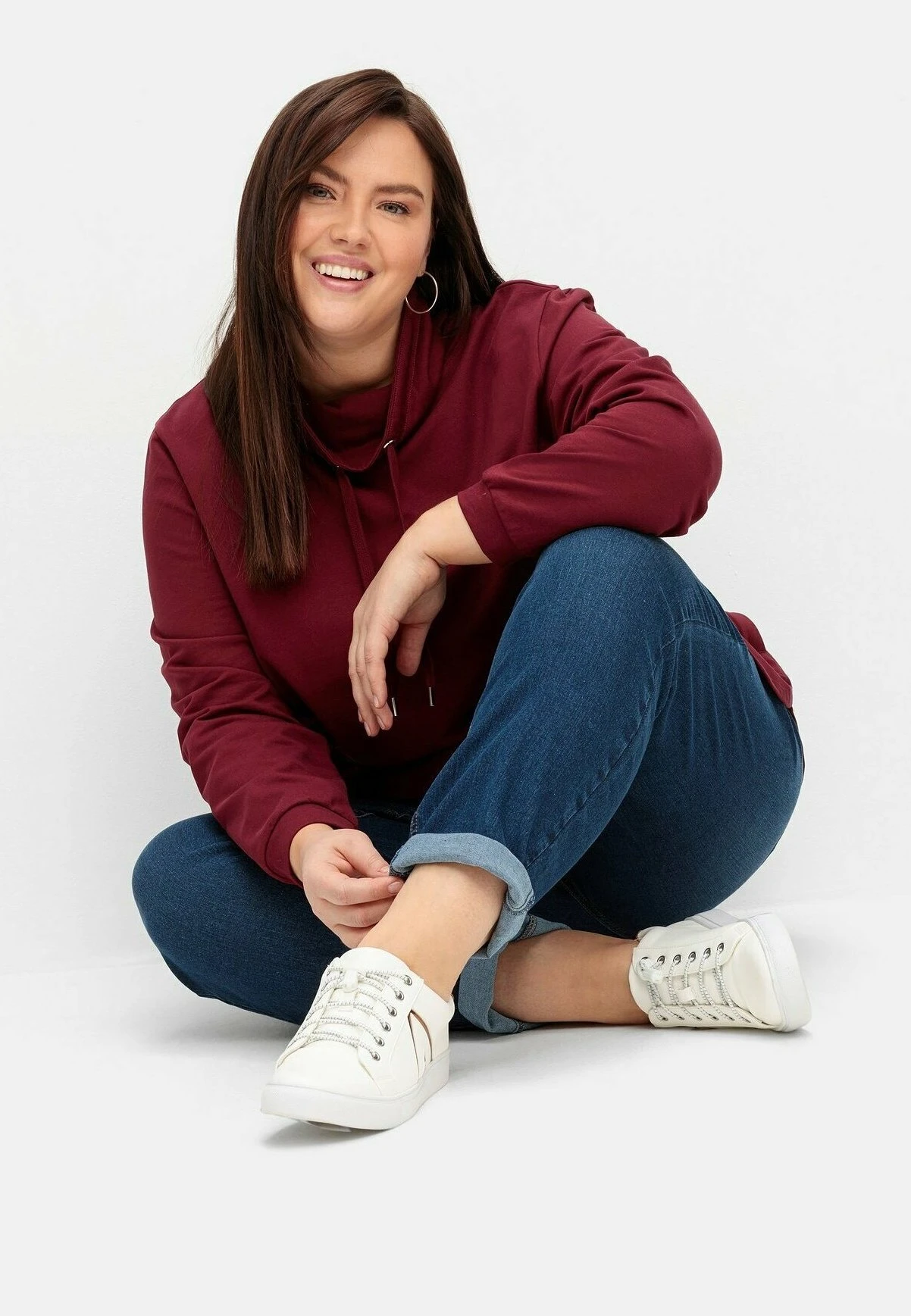 Sheego Jeans Slim FitDark Blue Denim Donna Jeans SHI21N0B9-K12 6 Sheego Jeans Slim FitDark Blue Denim Donna Jeans SHI21N0B9-K12 - immagine 4