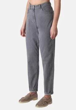 Kelly 5-Pocket Fit Jeans A SigarettaGrau Donna Jeans PPA21N00Z-C11