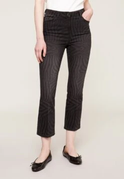 Kick Fantasia Zebrata - Jeans A Zampa - Nero