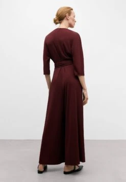 ADOLFO DOMINGUEZ V-NecklineTuta JumpsuitDark Red Donna Tute Jumpsuit ADL21T008-G11 -DeFacto Negozio f0736e745a4e4060a055a9c996aaf686