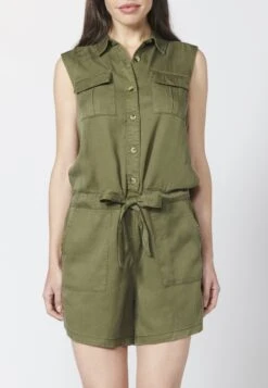 Koroshi Tuta Jumpsuit - Kaki -DeFacto Negozio f215c026ea824fbda90e47a8e7c97f1e