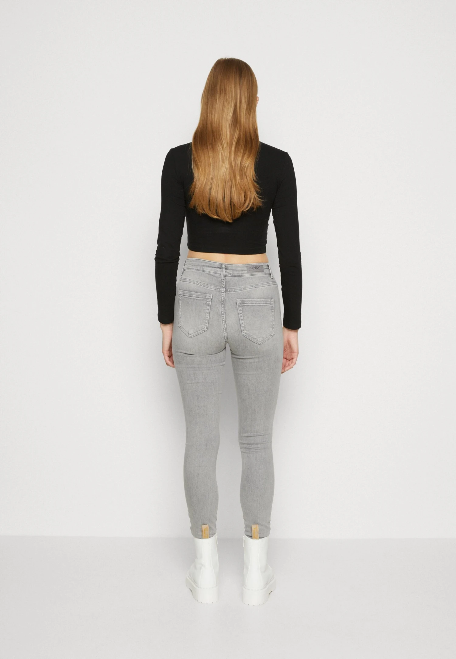 ONLY Onlblush MidJeans Skinny FitMedium Grey Denim Donna Jeans ON321N227-C11 5 ONLY Onlblush MidJeans Skinny FitMedium Grey Denim Donna Jeans ON321N227-C11 - immagine 3