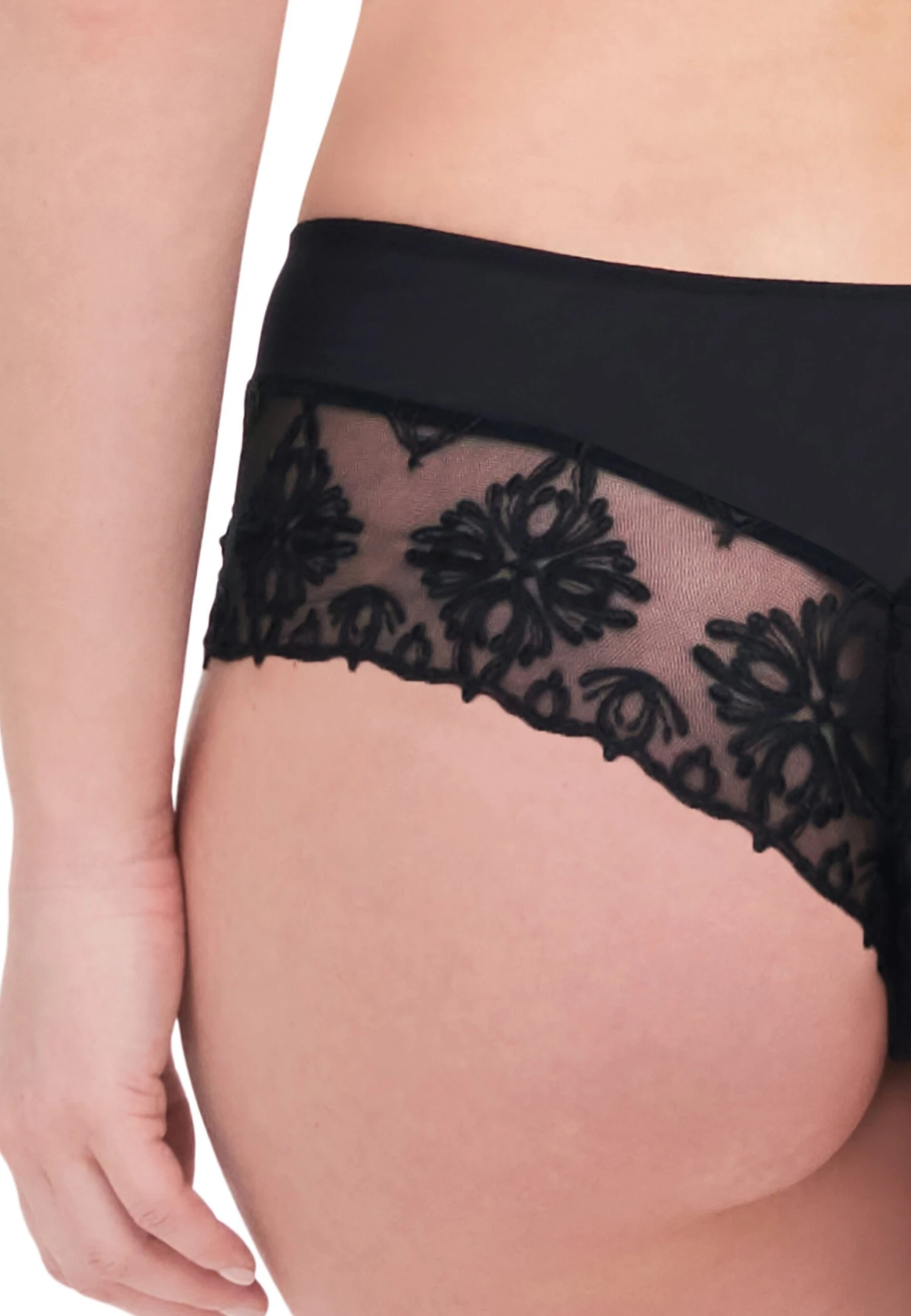 Chantelle Champs Elysees Revealing ShortySlipBlack Donna Intimo CH981R017-Q11 7 Chantelle Champs Elysees Revealing ShortySlipBlack Donna Intimo CH981R017-Q11 - immagine 5
