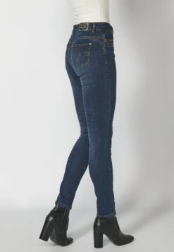 Koroshi Jeans Slim FitAzul Osc Dark Blue Donna Jeans KOL21N05A-K11 -DeFacto Negozio f95802b602754ae8b3d0c4605f9b79c5