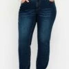 Sheego Jeans Slim FitDark Blue Denim Donna Jeans SHI21N0B9-K12 -DeFacto Negozio faaded630ed34ec5802a0b9dea56b8a5