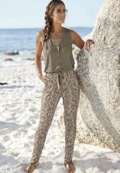 Buffalo OverallTuta JumpsuitKhaki/Sand Bedruckt Donna Tute Jumpsuit BU321T00L-N11
