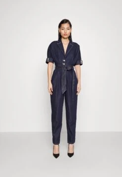 Emporio Armani DressesTuta JumpsuitDenim Blue Donna Tute Jumpsuit EA821T001-K11